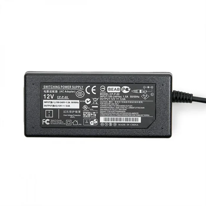 BX3 Light - Transformateur LED BX3-21900060W, 60W, 230V AC Entrée / 12V DC Sortie, Protection IP20, pour Intérieur