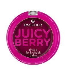 Essence Baume 2-en-1 Lèvres et Joues Tinted Juicy Berry Violet, 3 g, Maquillage