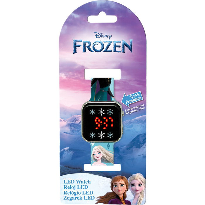 KIDS LICENSING Montre LED La Reine des Neiges Rose