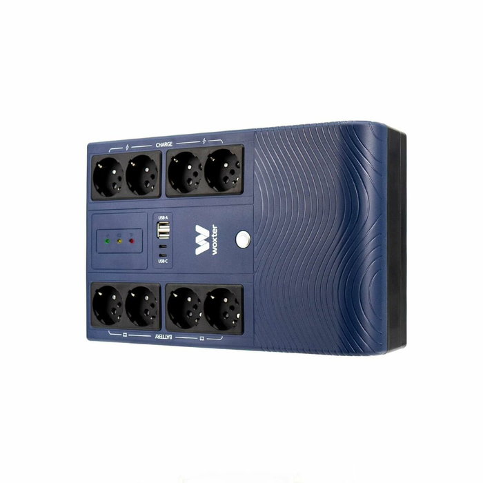 Système d'Alimentation Sans Interruption Interactif Woxter PE26-202 1200 VA Système d'Alimentation Sans Interruption Interactif Woxter PE26-202 1200 VA