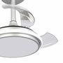 Ventilateur de Plafond avec Lumière CristalRecord Argenté 35 W (3000 K) (4000 K)