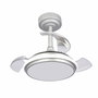 Ventilateur de Plafond avec Lumière CristalRecord Argenté 35 W (3000 K) (4000 K)