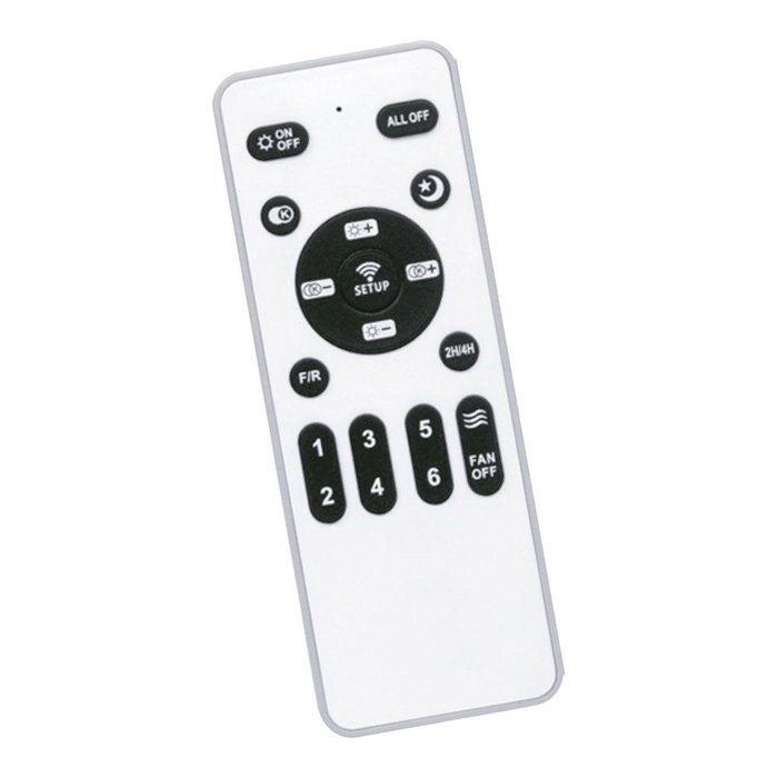 Ventilateur de Plafond avec Lumière CristalRecord Argenté 35 W (3000 K) (4000 K)