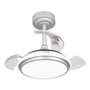Ventilateur de Plafond avec Lumière CristalRecord Argenté 35 W (3000 K) (4000 K)