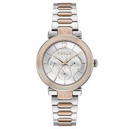 Furla WW00011004L5 - Montre analogique rose et gris
