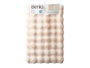 Berilo Tapis de Bain Blanc 80x50 cm, Antidérapant, Polyester, Moelleux 2,5 cm (Set de 12)