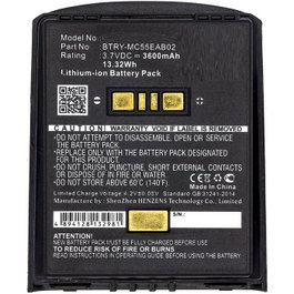 CoreParts Batterie pour Scanner SYMBOL, 3600mAh, 3,7V, Li-ion, Noir
