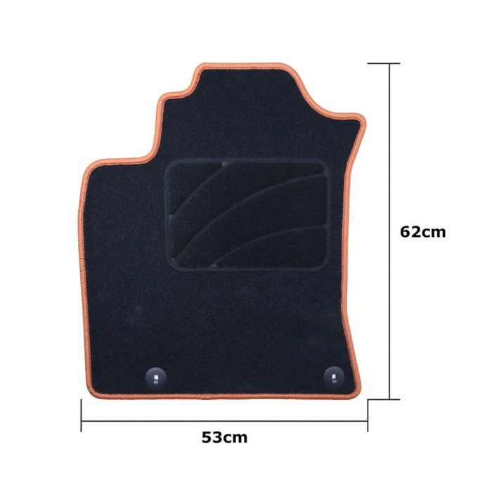 Set de tapis de voitures OCC Motorsport OCCKI0038YE Kia Xceed 5 Pièces