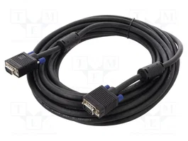 DELOCK Câble VGA D-Sub 15pin mâle à mâle 10m