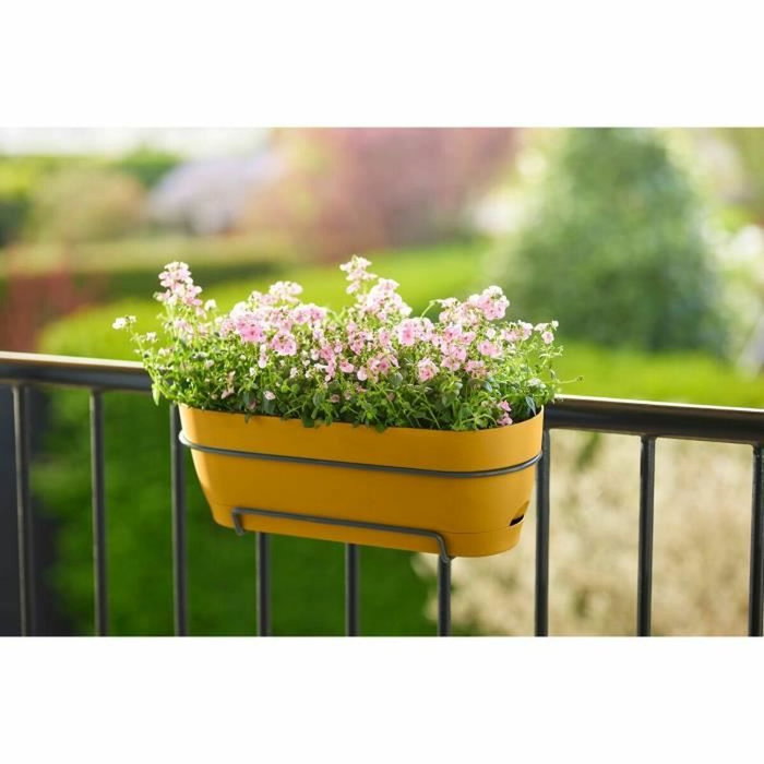 Elho Balconnière Vibia Campana Allin1 Jaune Miel