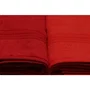 Ensemble de 4 serviettes de bain Orange - 70 x 140 cm