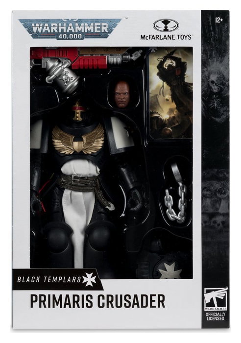 McFarlane Toys Warhammer 40,000 Primaris Crusader (Black Templars) 18 cm McFarlane Toys Warhammer 40,000 Primaris Crusader (Black Templars) 18 cm