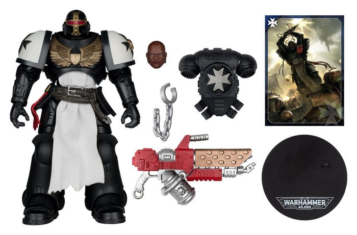 McFarlane Toys Warhammer 40,000 Primaris Crusader (Black Templars) 18 cm McFarlane Toys Warhammer 40,000 Primaris Crusader (Black Templars) 18 cm
