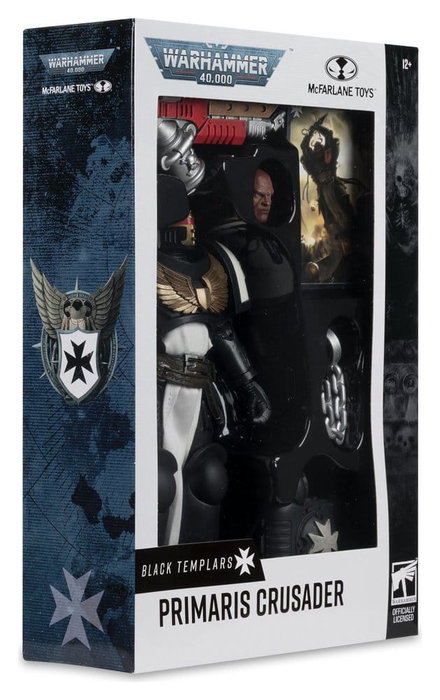 McFarlane Toys Warhammer 40,000 Primaris Crusader (Black Templars) 18 cm McFarlane Toys Warhammer 40,000 Primaris Crusader (Black Templars) 18 cm
