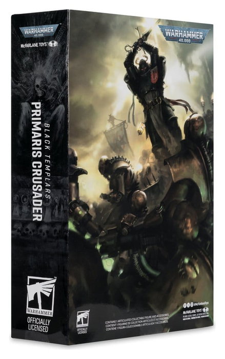McFarlane Toys Warhammer 40,000 Primaris Crusader (Black Templars) 18 cm McFarlane Toys Warhammer 40,000 Primaris Crusader (Black Templars) 18 cm