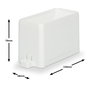 Alecto WS-1200 Station météo avec capteur sans fil Noir/Gris