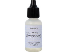 Tsukineko Encre VERSAMARK transparente effet duotone recharge 15ml