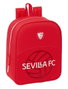 Safta Mochila Guarderia Adapt. Carro Sevilla FC - Sac à dos puériculture adaptable au landau, 22x27x10 cm, pour enfants dès 3 ans