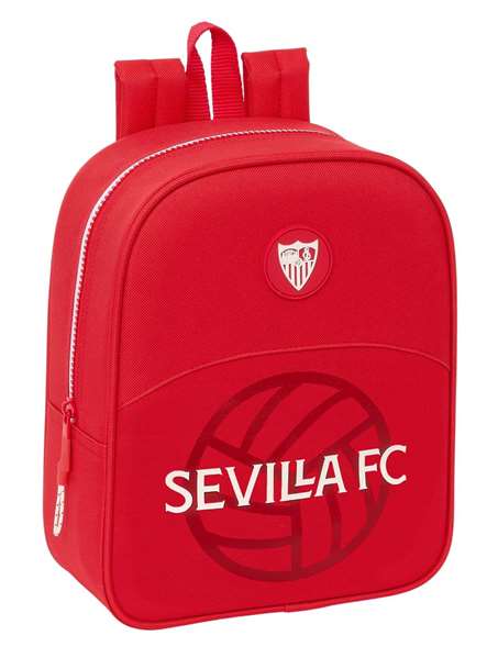Safta Mochila Guarderia Adapt. Carro Sevilla FC - Sac à dos puériculture adaptable au landau, 22x27x10 cm, pour enfants dès 3 ans Safta Mochila Guarderia Adapt. Carro Sevilla FC - Sac à dos puériculture adaptable au landau, 22x27x10 cm, pour enfants dès 3 ans