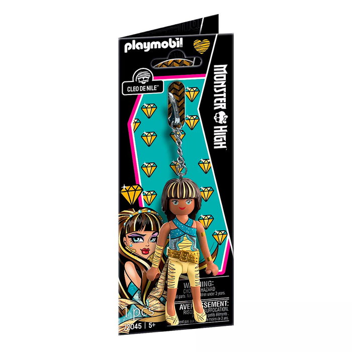 PLAYMOBIL Porte-clé Cleo de Nile Monster High 72045 PLAYMOBIL Porte-clé Cleo de Nile Monster High 72045