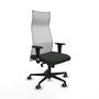 Piqueras y Crespo Chaise de Bureau Albacete Noir et Blanc