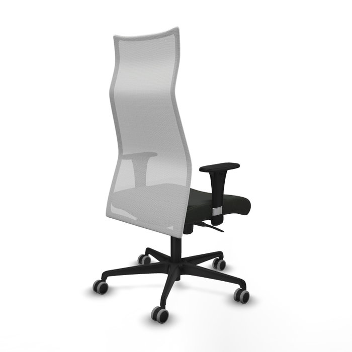 Piqueras y Crespo Chaise de Bureau Albacete Noir et Blanc
