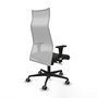 Piqueras y Crespo Chaise de Bureau Albacete Noir et Blanc