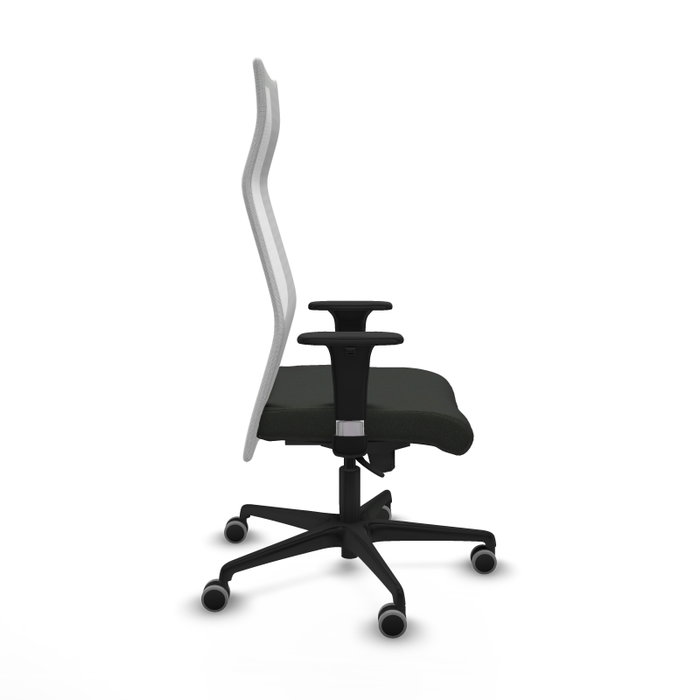 Piqueras y Crespo Chaise de Bureau Albacete Noir et Blanc