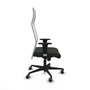 Piqueras y Crespo Chaise de Bureau Albacete Noir et Blanc