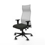 Piqueras y Crespo Chaise de Bureau Albacete Noir et Blanc