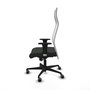Piqueras y Crespo Chaise de Bureau Albacete Noir et Blanc