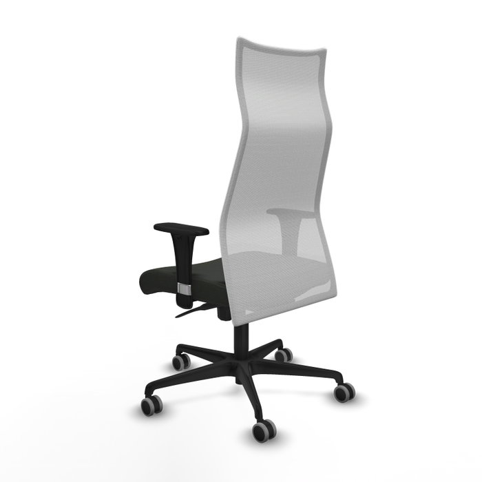 Piqueras y Crespo Chaise de Bureau Albacete Noir et Blanc
