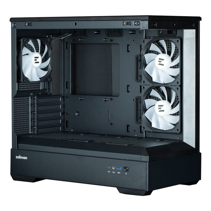 Boîtier Demi Tour Micro ATX / Mini ITX / ATX Zalman P30 BW Noir
