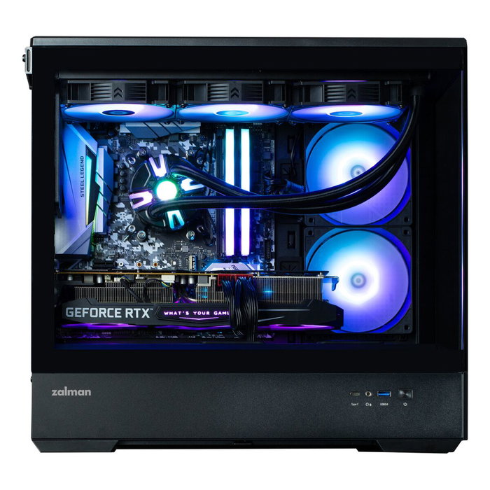 Boîtier Demi Tour Micro ATX / Mini ITX / ATX Zalman P30 BW Noir