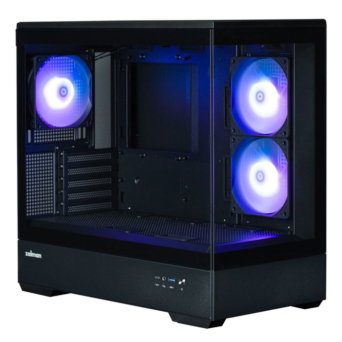 Boîtier Demi Tour Micro ATX / Mini ITX / ATX Zalman P30 BW Noir
