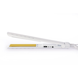 Perfect Beauty Plancha Creative Iron - Lisseur Professionnel avec Plaques en Titane, Température Numérique jusqu'à 230°C pour Cheveux Secs et Mouillés - 150W