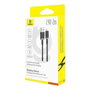 Baseus Câble USB vers Lightning Noir Or 2 m