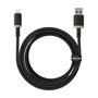 Baseus Câble USB vers Lightning Noir Or 2 m