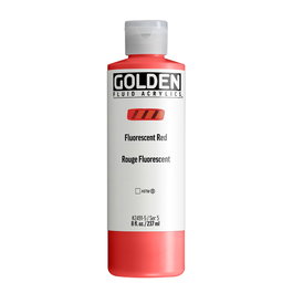 Golden Peinture Acrylique Fluide Rouge Fluorescent 237 ml