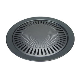 Butsir 73900 Plancha antiadhésive portable 31 cm ø 4 cm pour cuisine 500 g