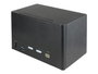 StarTech.com KVM SV231QDPU34K Commutateur 2 Ports DisplayPort 1.2 4K 4 Écrans HDR USB 3.0