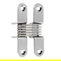 CEAM Bisagra Invisible Pour Portes de Meubles Finition Laitonné et Nickel