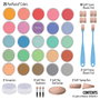 Panpastel Set de 25 Couleurs Claires et Demi-teintes