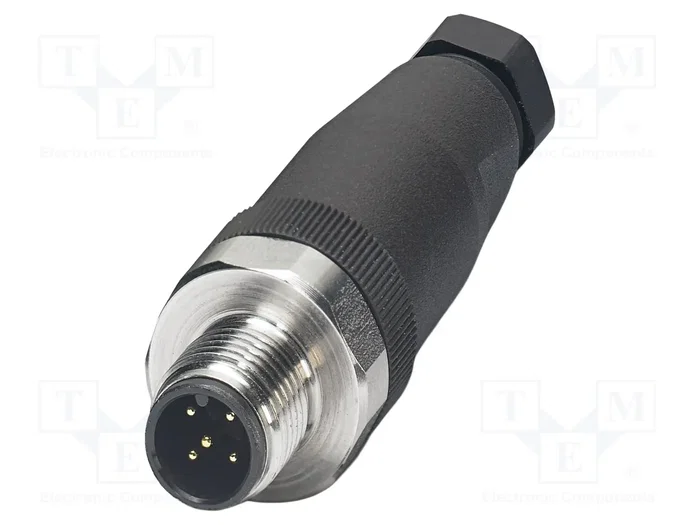 PHOENIX CONTACT Connecteur M12 fiche mâle 5 broches droit IP65 PHOENIX CONTACT Connecteur M12 fiche mâle 5 broches droit IP65