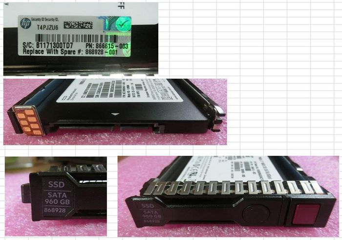 HP HPE Mixed Use SSD 960 Go 2,5 pouces SATA III