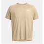 T-shirt à manches courtes homme Under Armour Tech Textured SS Beige 11-12 Ans