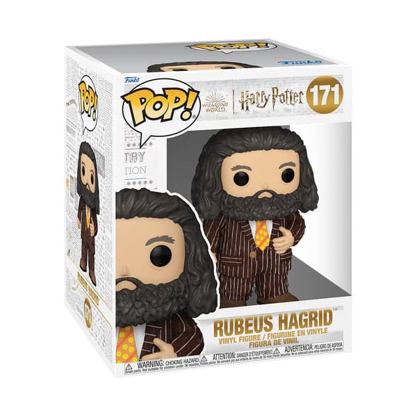 Funko POP! Rubeus Hagrid en tenue de peau d'animal - Harry Potter et le Prisonnier d'Azkaban Super Sized