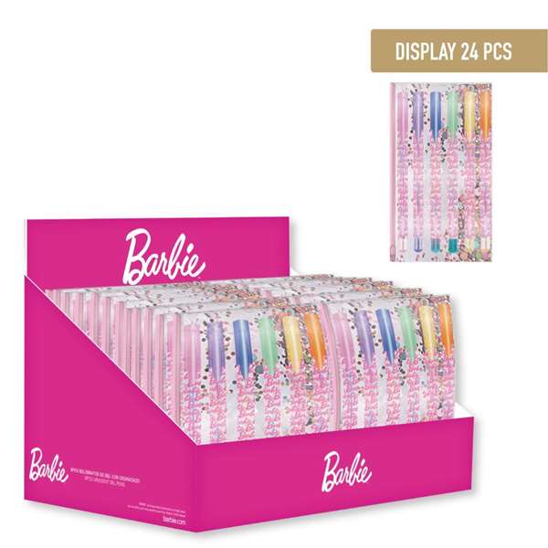 Barbie Stylo gel Cerdá - Dimensions: 18.5 x 10.5 x143 cm - Couleur Fuchsia - Recommandé à partir de 3 ans Barbie Stylo gel Cerdá - Dimensions: 18.5 x 10.5 x143 cm - Couleur Fuchsia - Recommandé à partir de 3 ans