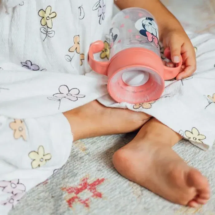 Thermobaby Tasse d'Apprentissage 360° Antifuite Minnie - THERMOBABY - Idéale pour Apprendre à Boire aux Enfants