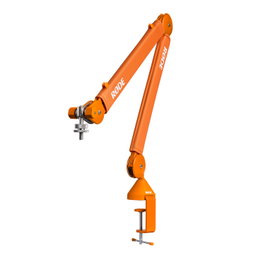 RODE PSA1+ Bras de Studio Professionnel Orange - pour Podcasters, Streamers, avec Gestion de Câbles, Compatible Micros 94g-1.2kg